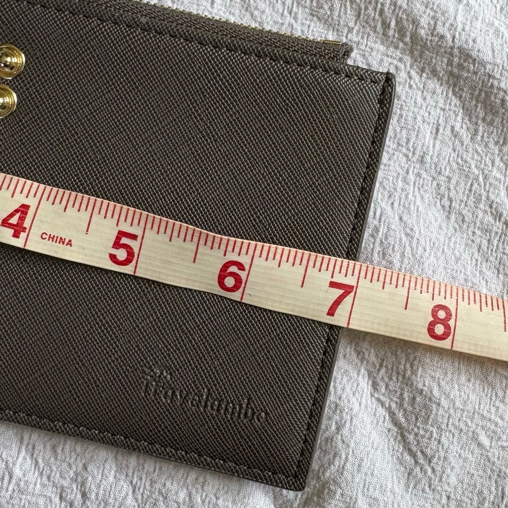 TRAVELAMBO Grey RFID Blocking Leather Wallet - Picture 9 of 15